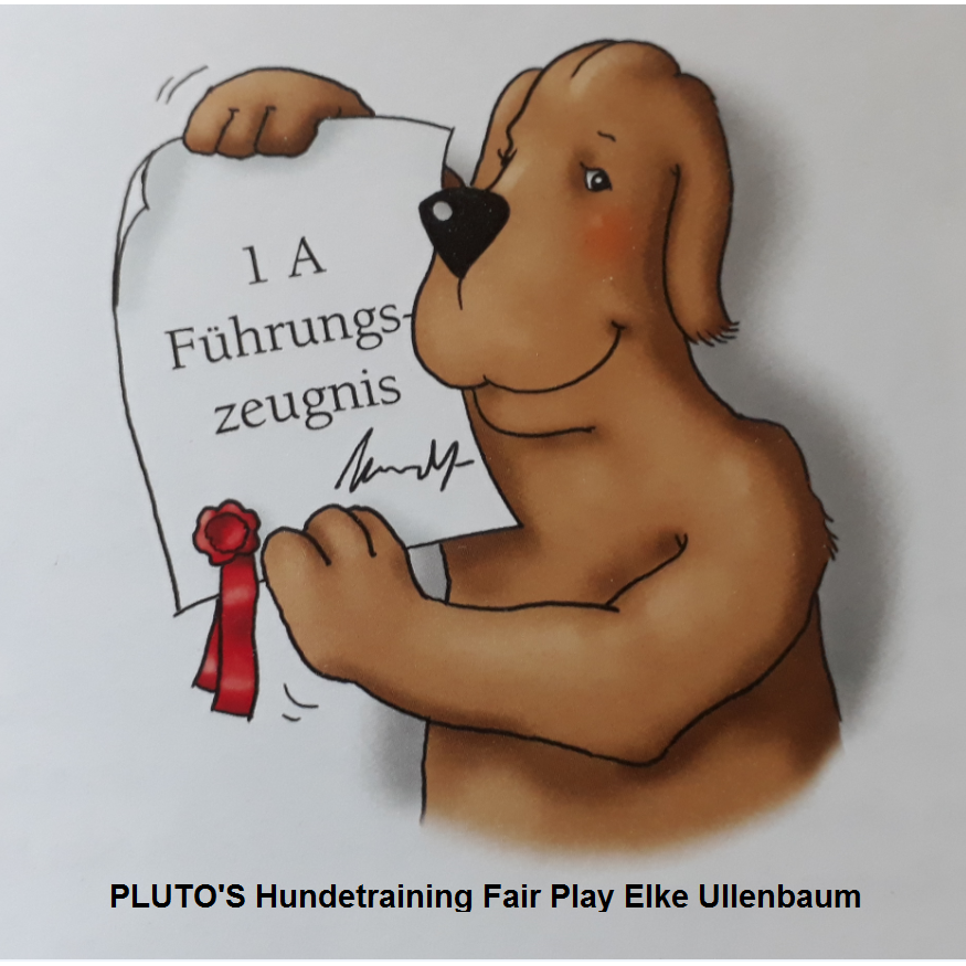Logo PLUTO'S Hundetraining - Fair play - Elke Ullenbaum - AN DER KÖNIGSHÖHE - DAS Centrum für Hundeerziehung