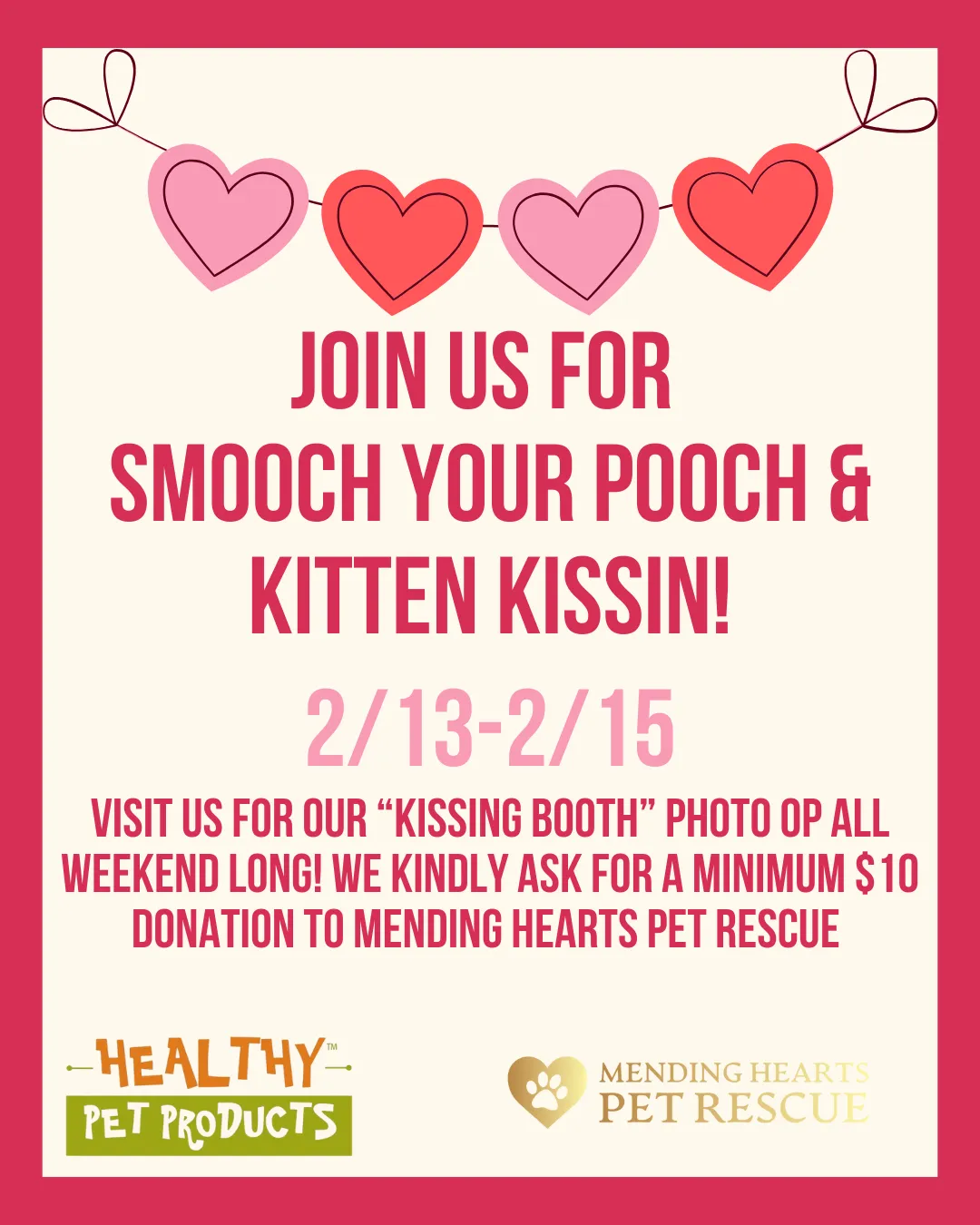 Image of Local Pet Event Smooch Your Pooch and Kitten Kissin! Nearby