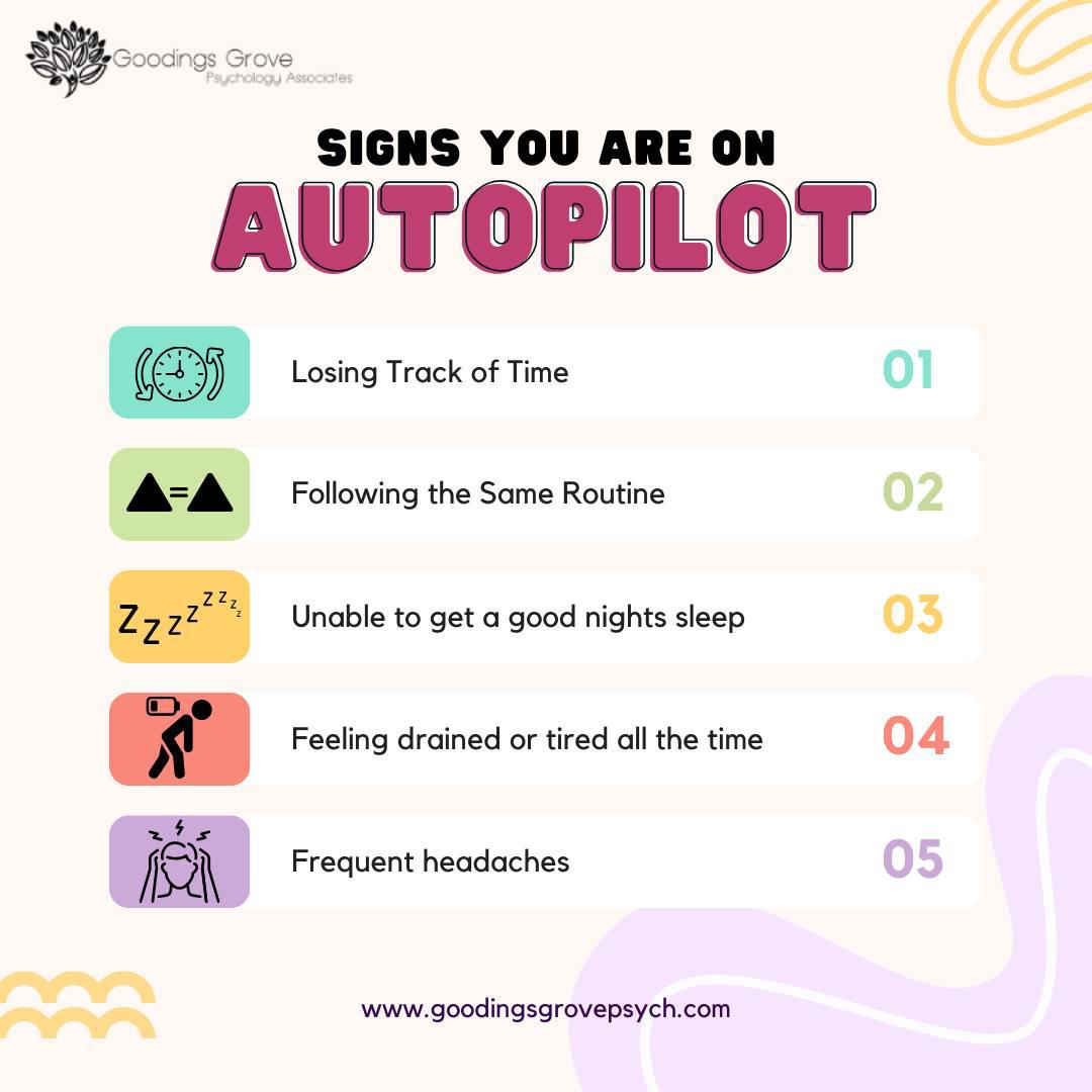 Signs You Are On Autopilot