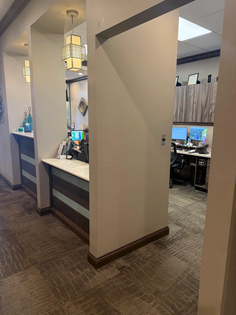 Reception, Lifetime Dentistry. Dentist in St Peters, MO. 