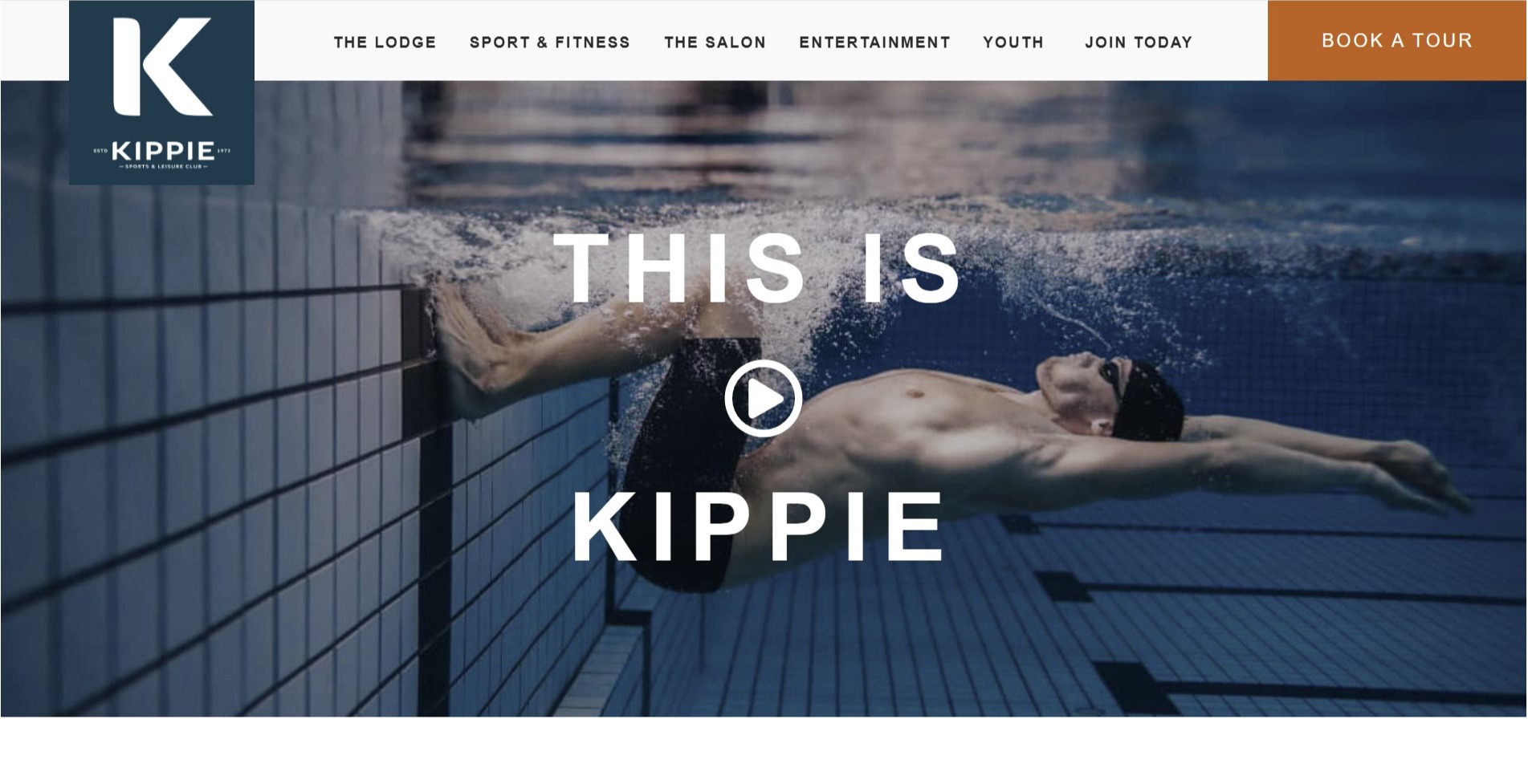 Sports and Leisure Club website design and development