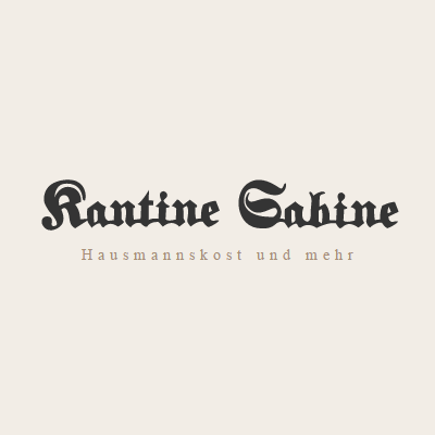 Kantine Sabine | Party Service Sabine Bartuschat Logo