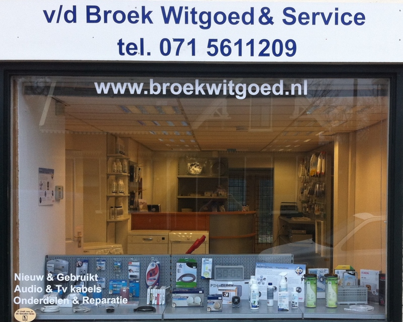 Foto's Witgoedservice Van den Broek