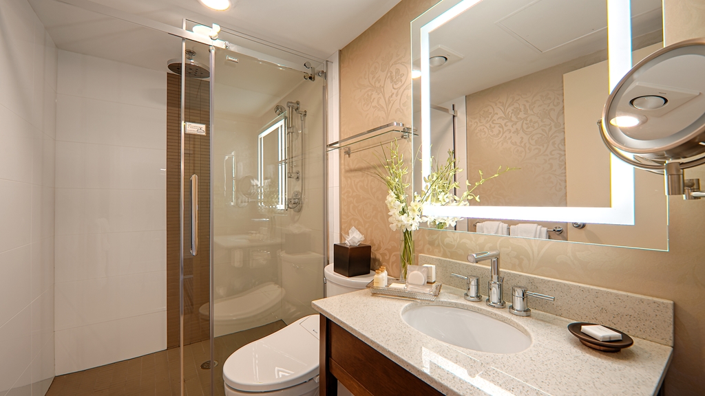 Best Western Premier Chateau Granville Hotel & Suites & Conf. Centre in Vancouver: Guest Bathroom