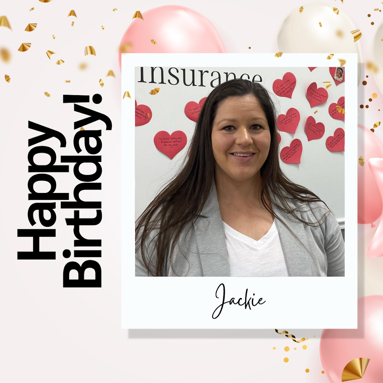 Happy birthday, Jackie! Kim Benton - State Farm Insurance Agent Millsboro (302)934-9393