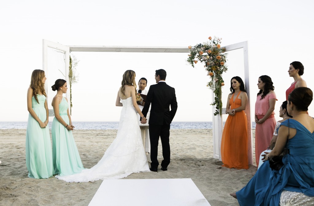 Barefoot Beach Bride Photo