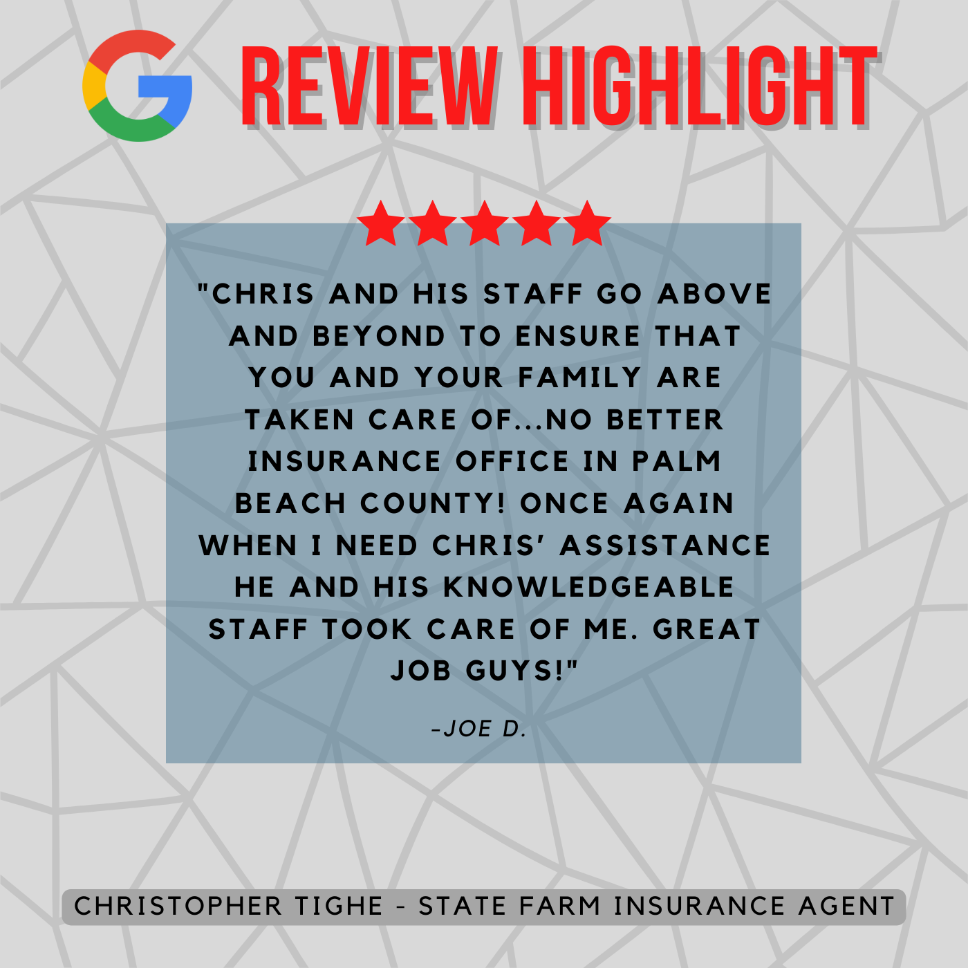 Christopher Tighe - State Farm Insurance Agent