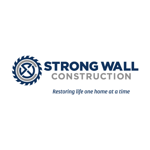 Strong Wall Construction Logo
