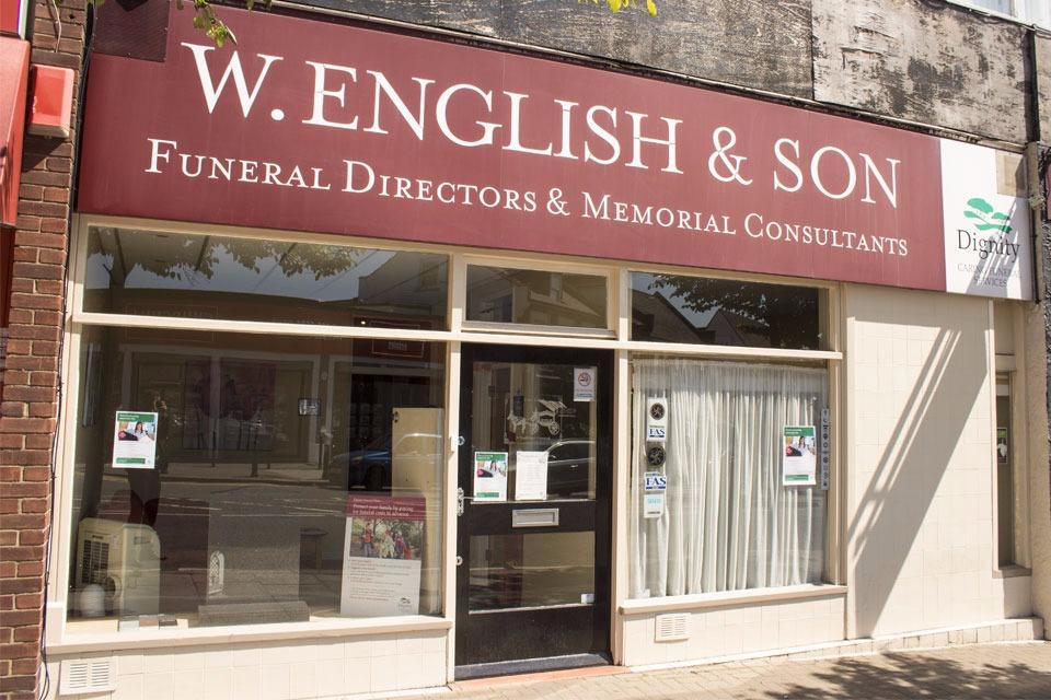 Images W English & Son Funeral Directors