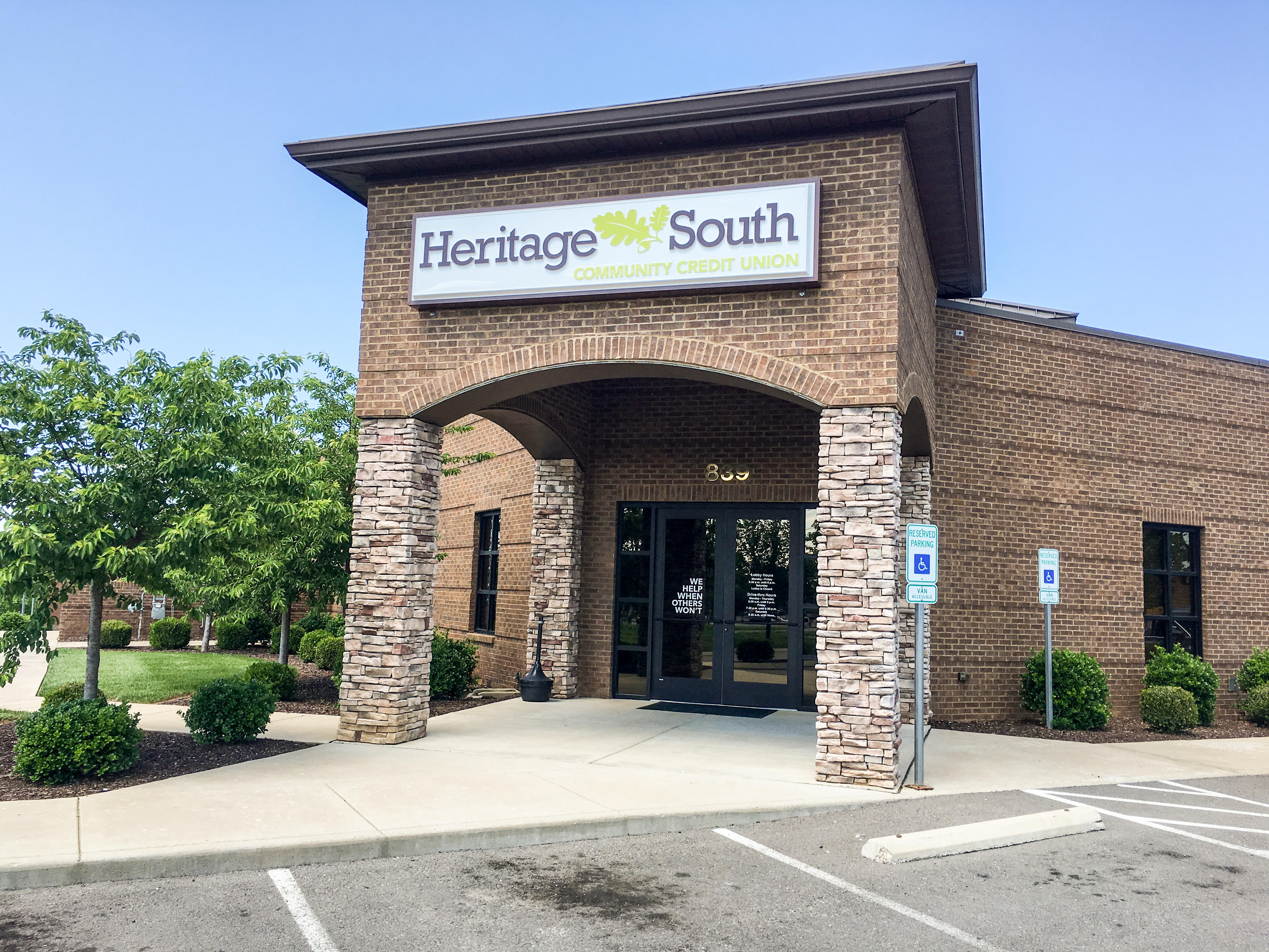 heritage south credit union hours