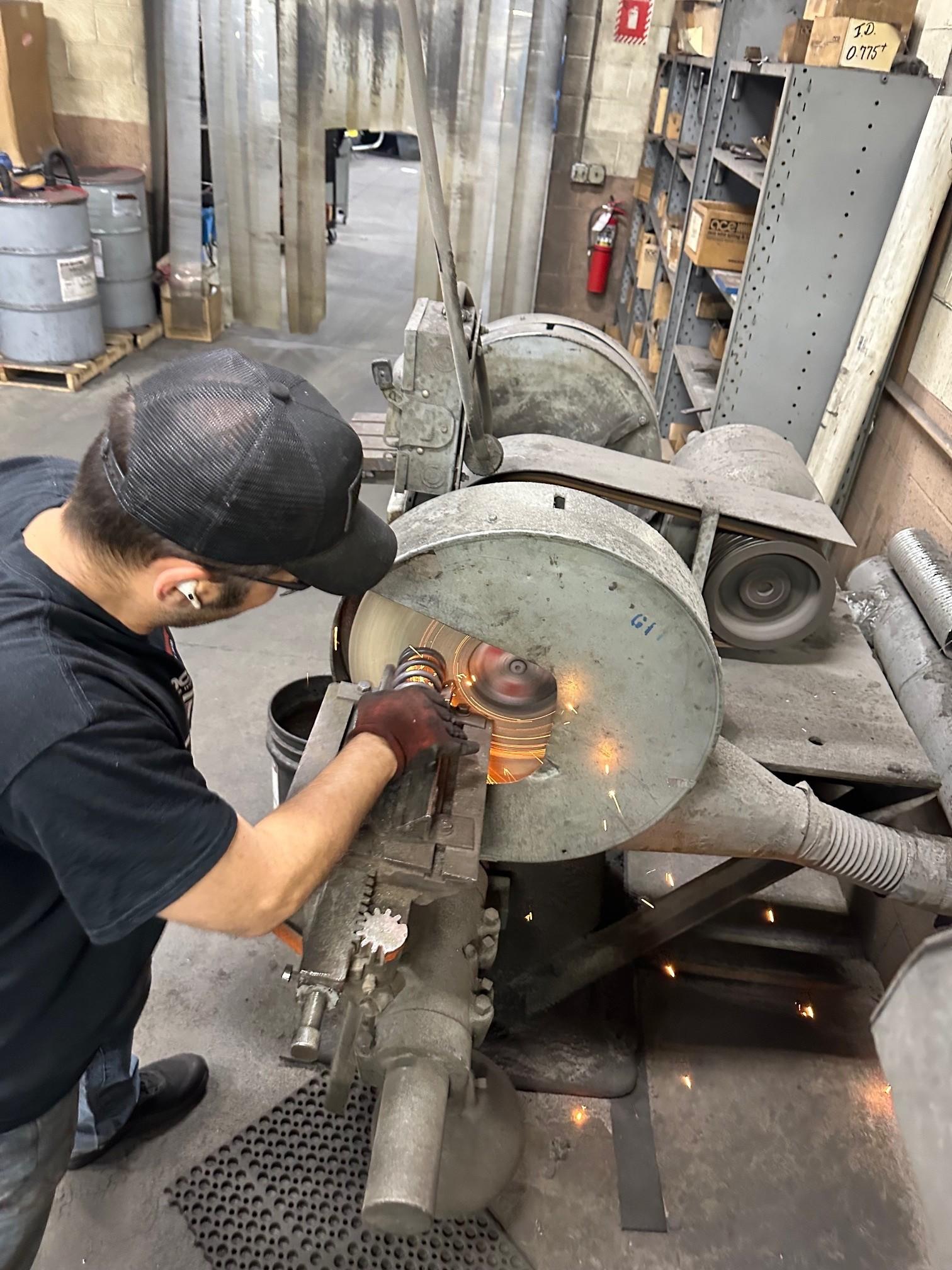 Custom Compression Spring Ground