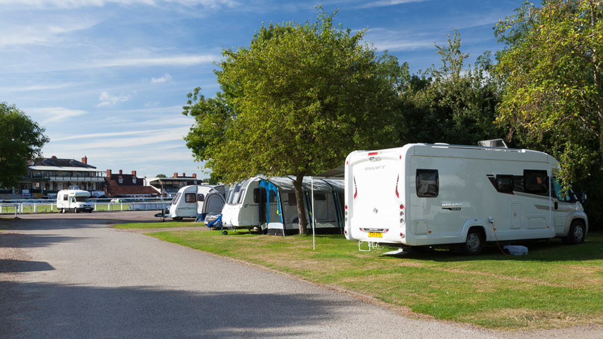 Images Warwick Racecourse Caravan and Motorhome Club Campsite