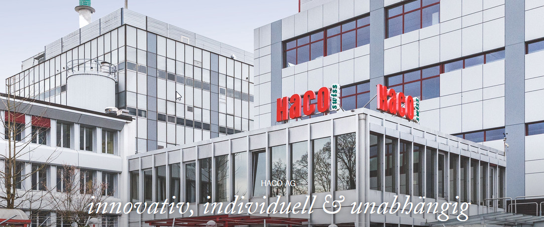 Bilder HACO AG