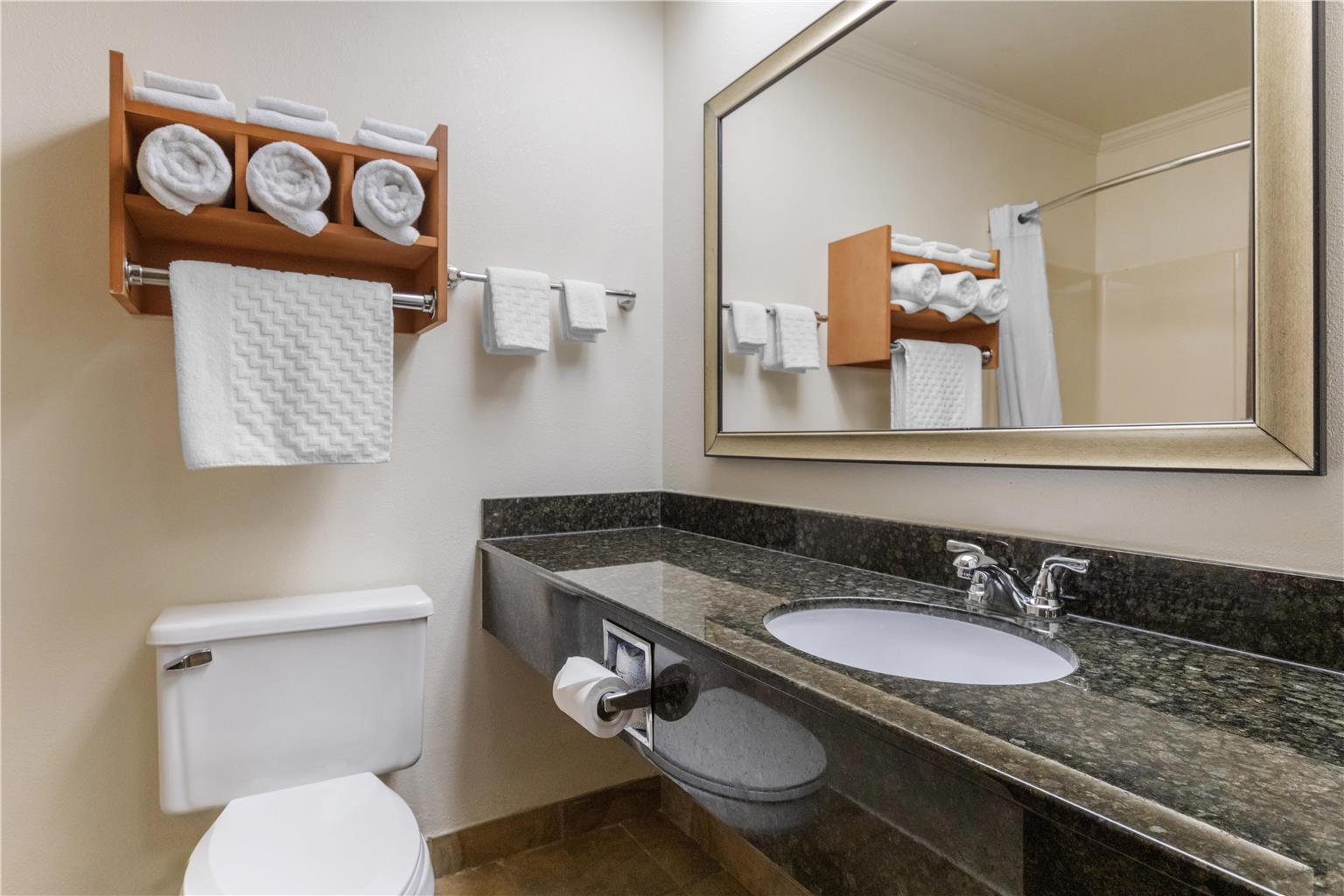 Two Queen Suite - Wet Bar Bathroom