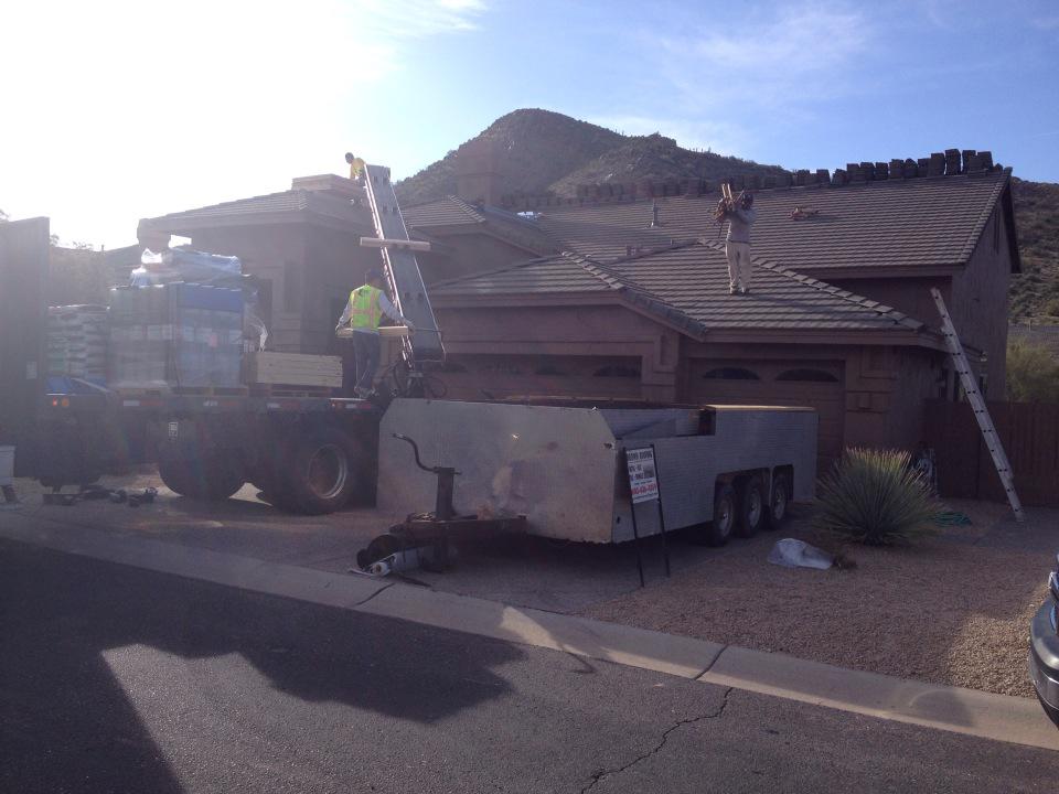 Brown Roofing Photo