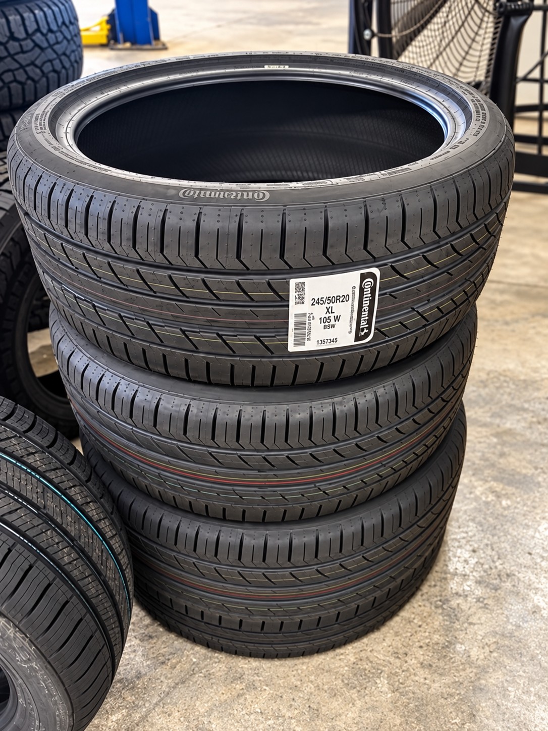 New passenger vehicle tires available at Walker Tire Point S in Lincoln and Wahoo, Nebraska.