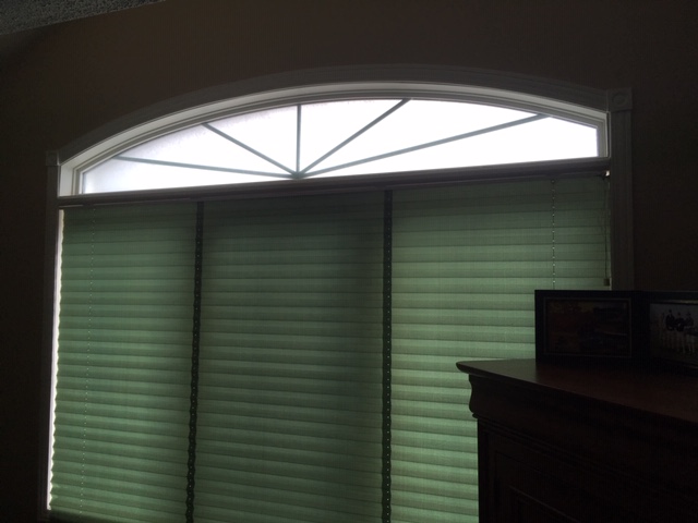 Decorative Window Film on Arch Budget Blinds of Port Perry Blackstock (905)213-2583