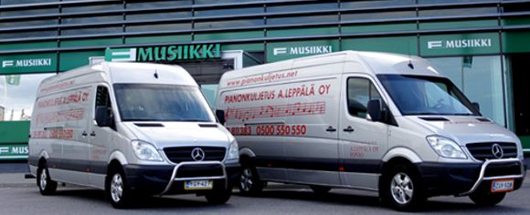 Images Pianonkuljetus A. Leppälä Oy