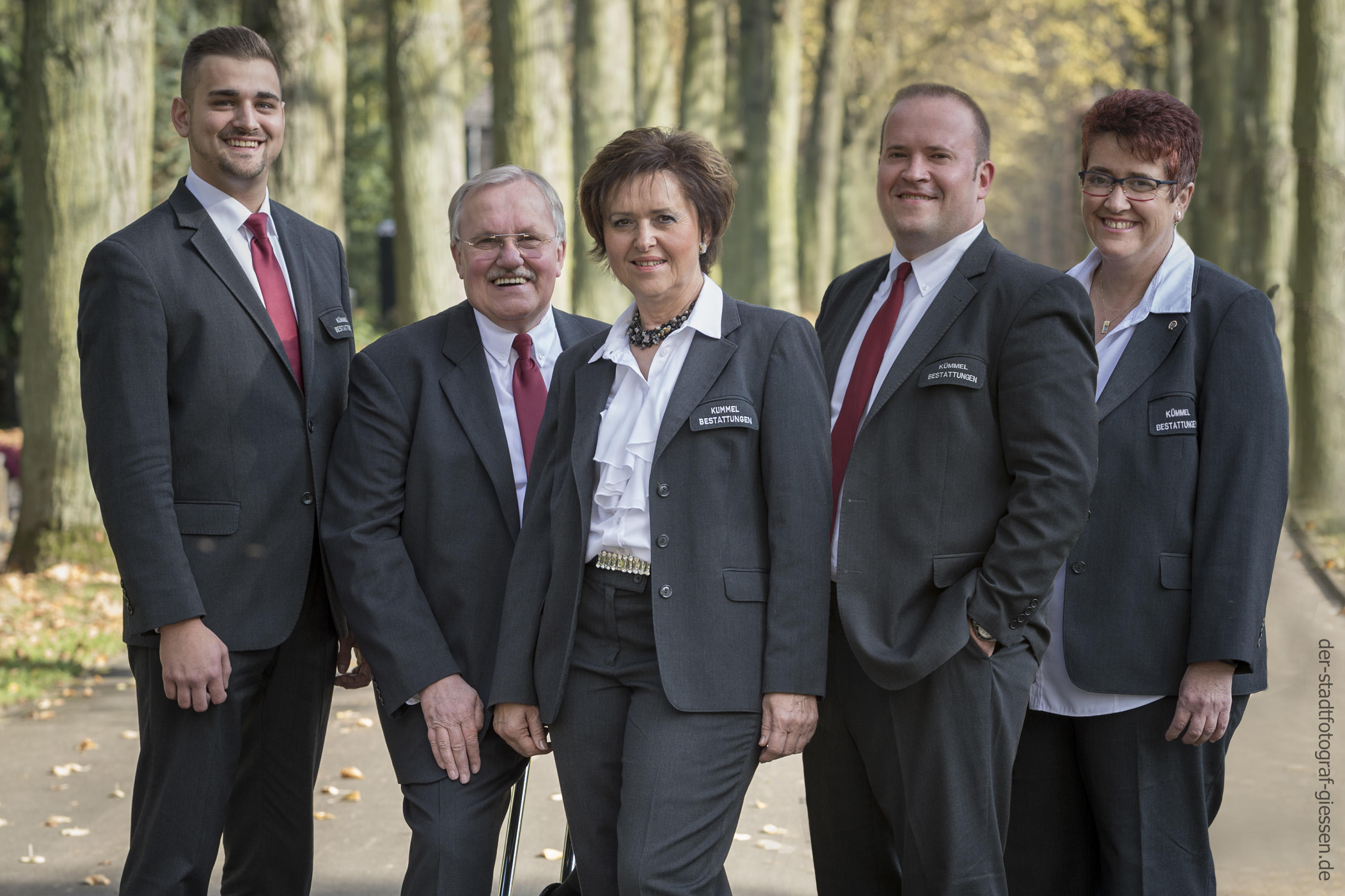 Unser Team von links nach rechts:
Daniel Reis, Hans-Eberhard Kümmel, Maria Kümmel, Sascha Kümmel, Sabine Klos