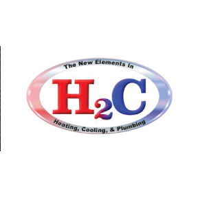 H2C Heating, Cooling and Plumbing Logo