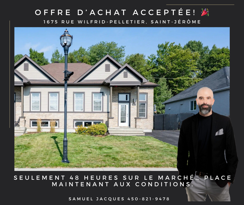 Images Royal Lepage : Samuel Jacques, courtier immobilier à Saint-Jérôme, Laurentides et Rive-Nord