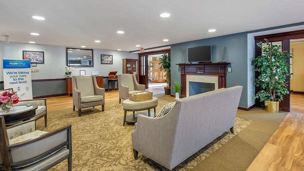 Brookdale Wickliffe Community Living Room