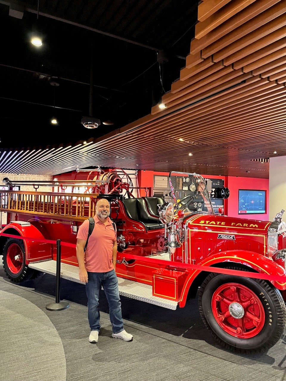 A fun Throwback Thursday! Ken visited the State Farm home office in Bloomington, IL, where he saw the first car insured by State Farm and founder G.J. Mecherle's original office. What an incredible look at the company's history since 1922!