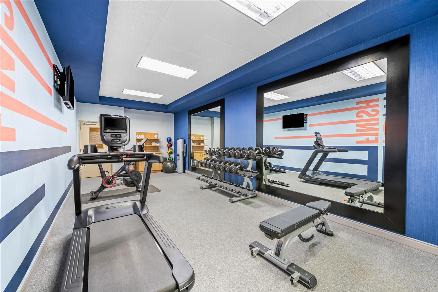 Health club fitness center gym