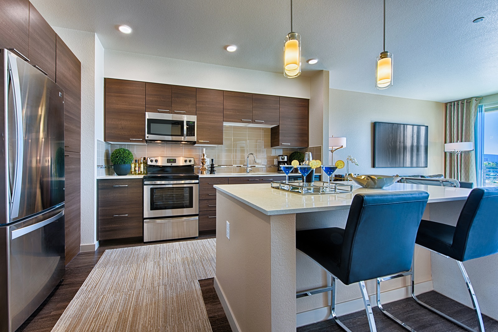 Large kitchens