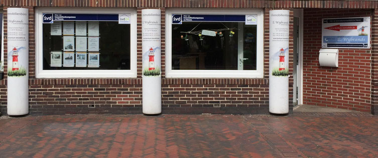 Immobilien Wybrands in Borkum - Logo