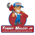 Tommy Malozi Jr Sewer, Drain, and Plumbing Logo