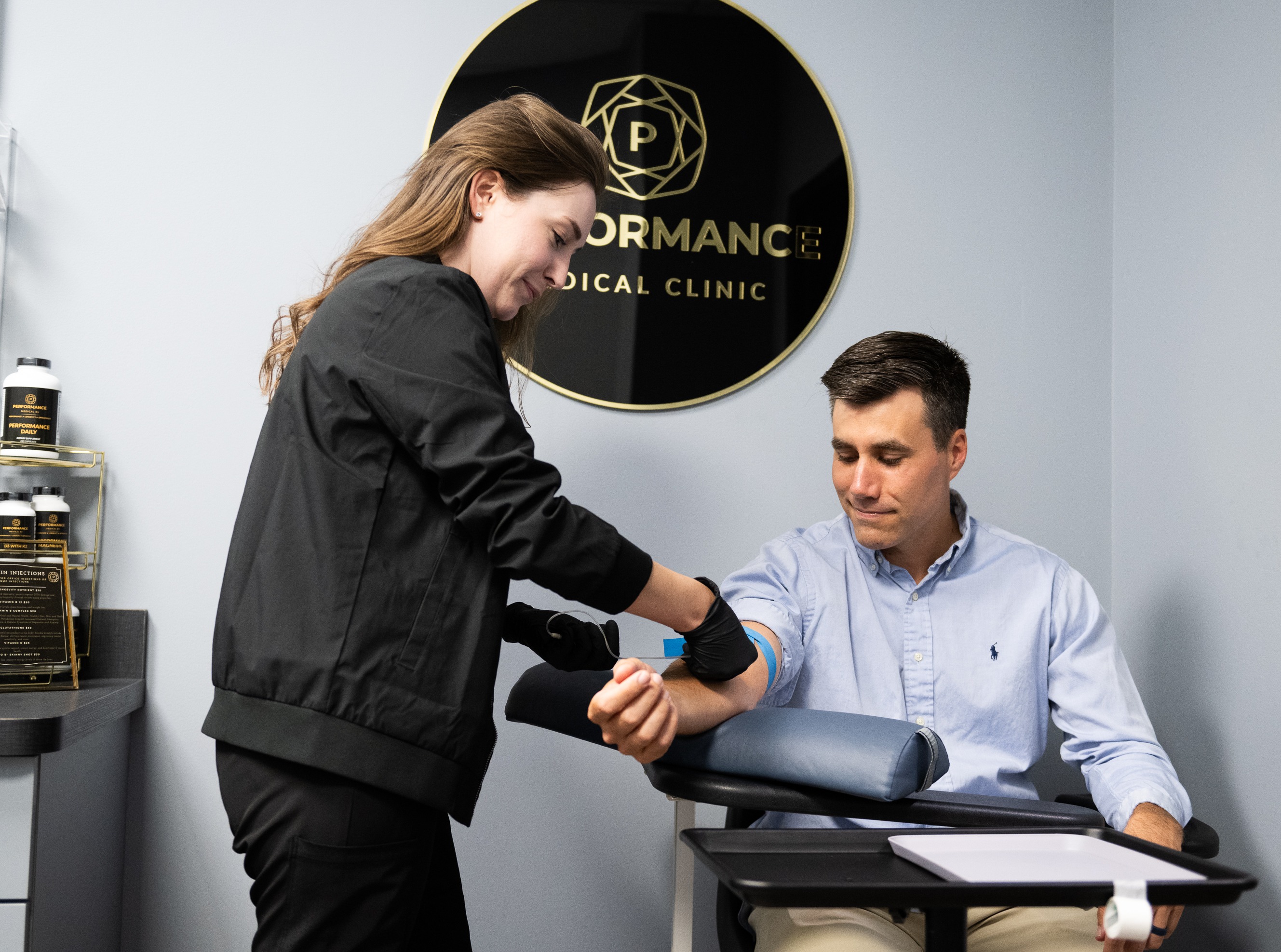 At Performance Medical Clinic we specialize in Testosterone Replacement for Men, BioIdentical Hormone Replacement for Women, Pellet Hormone Therapy, Peptide Therapy, PRP, Hypothyroidism, Medical Weight Loss, and Longevity Medicine. We are experts in treating issues such as low testosterone, sexual and erectile dysfunction, hormonal and vitamin deficiencies, and thyroid imbalances.