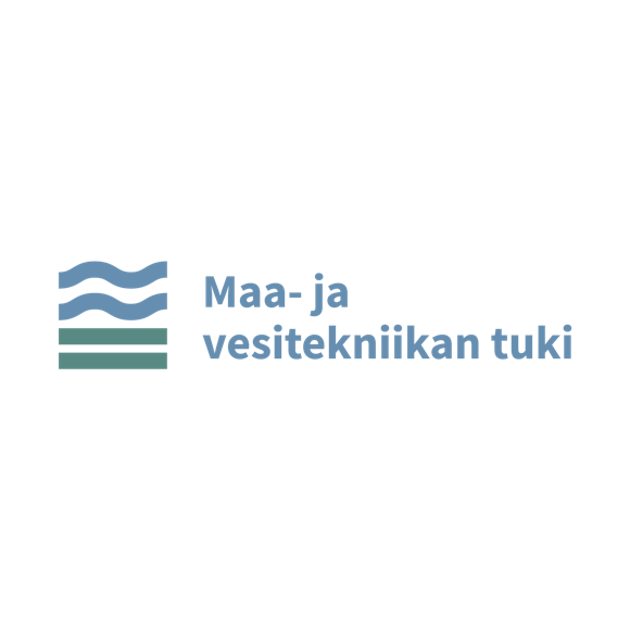 Maa- ja vesitekniikan tuki ry. Logo