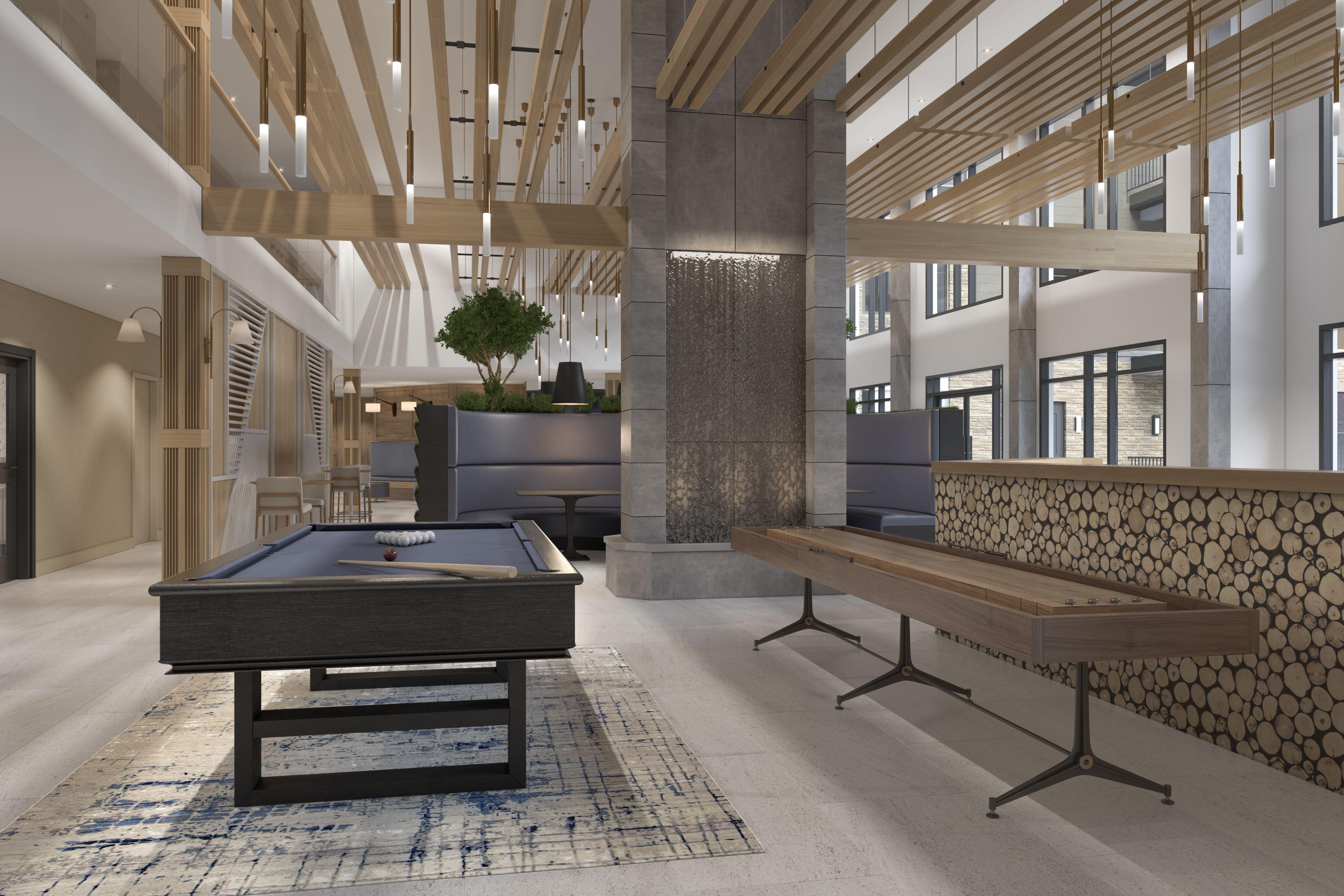 Kick back and have fun at the billiards and game lounge