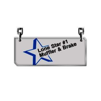 Lone Star Muffler & Brake #1 Logo