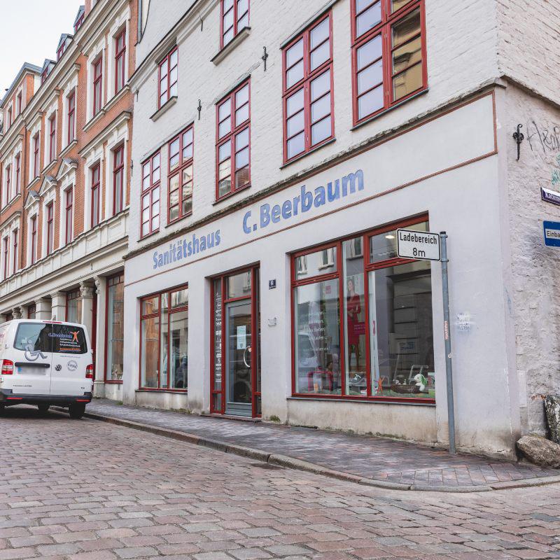 Sanitätshaus Beerbaum in Güstrow Hageböcker Straße