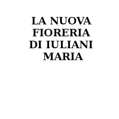 La Nuova Fioreria Logo