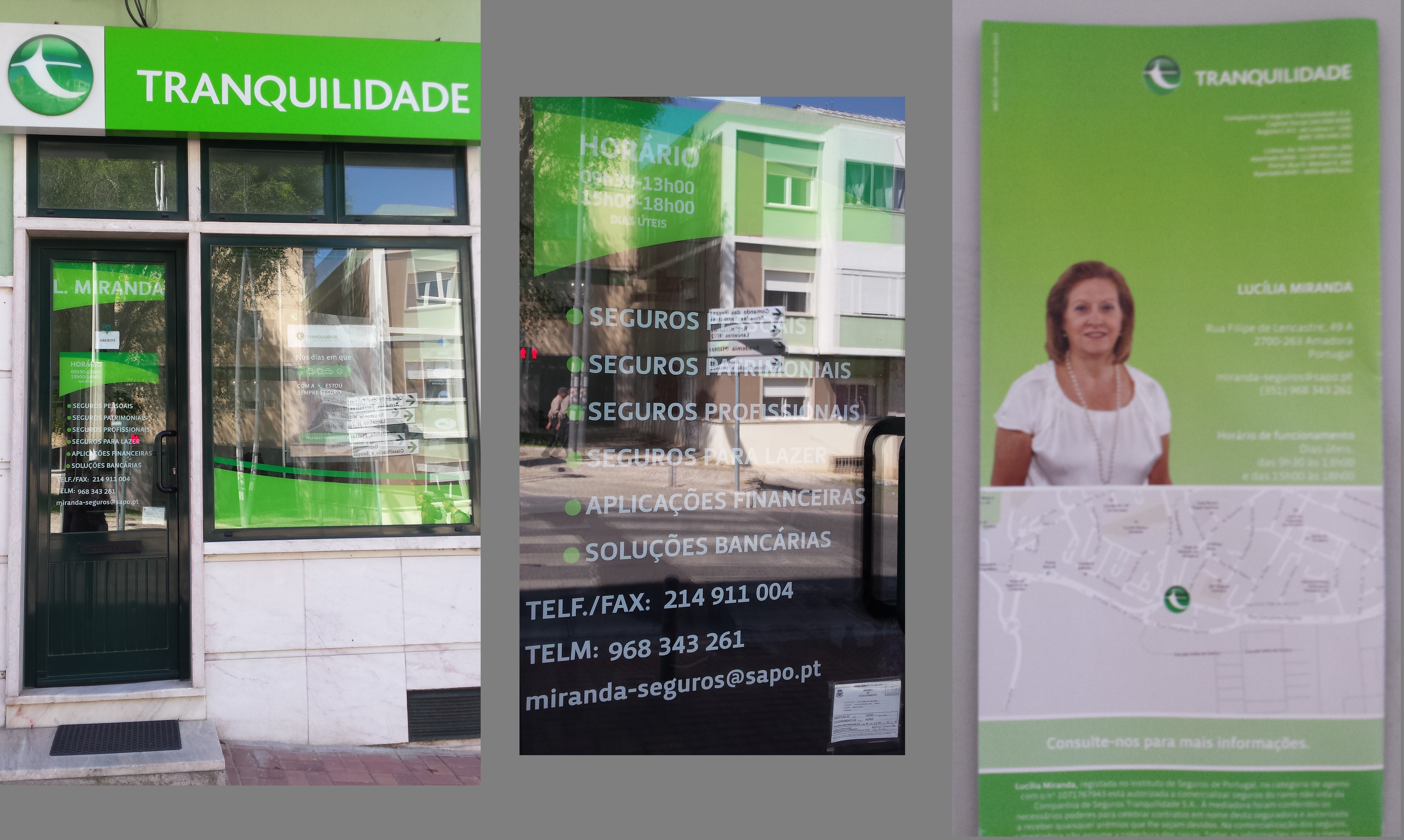 TRANQUILIDADE: ANA SOFIA LOPES MIRANDA