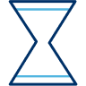 Hourglass icon.