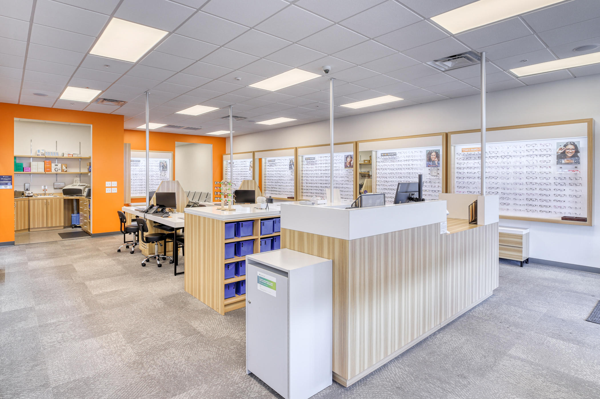 Store Interior at Stanton Optical in Owasso, OK 74055