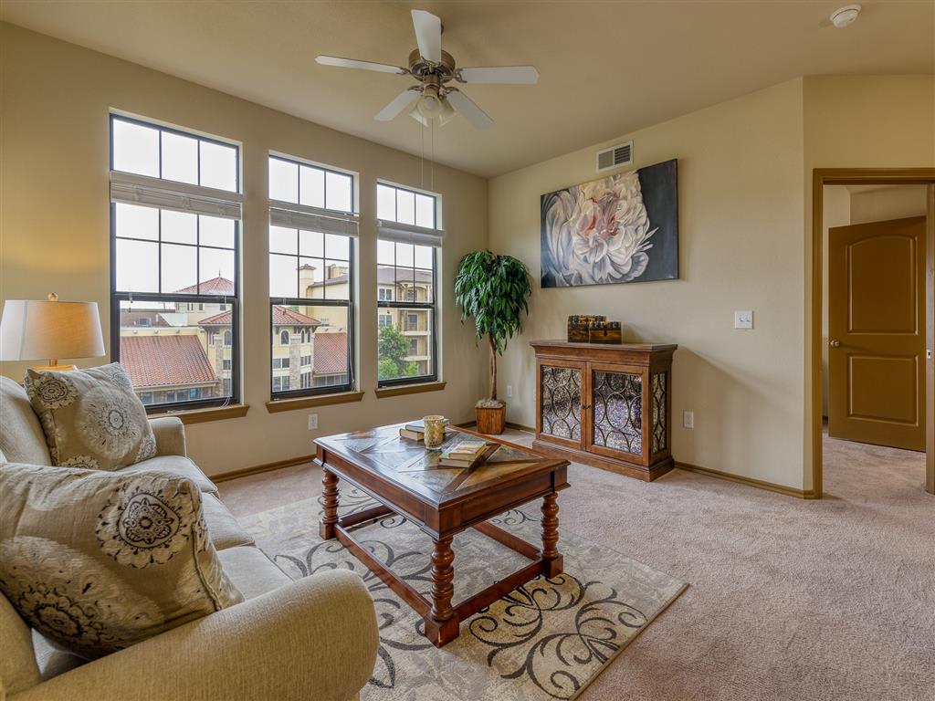 Modern Living Room  at Aventine at Kessler Park