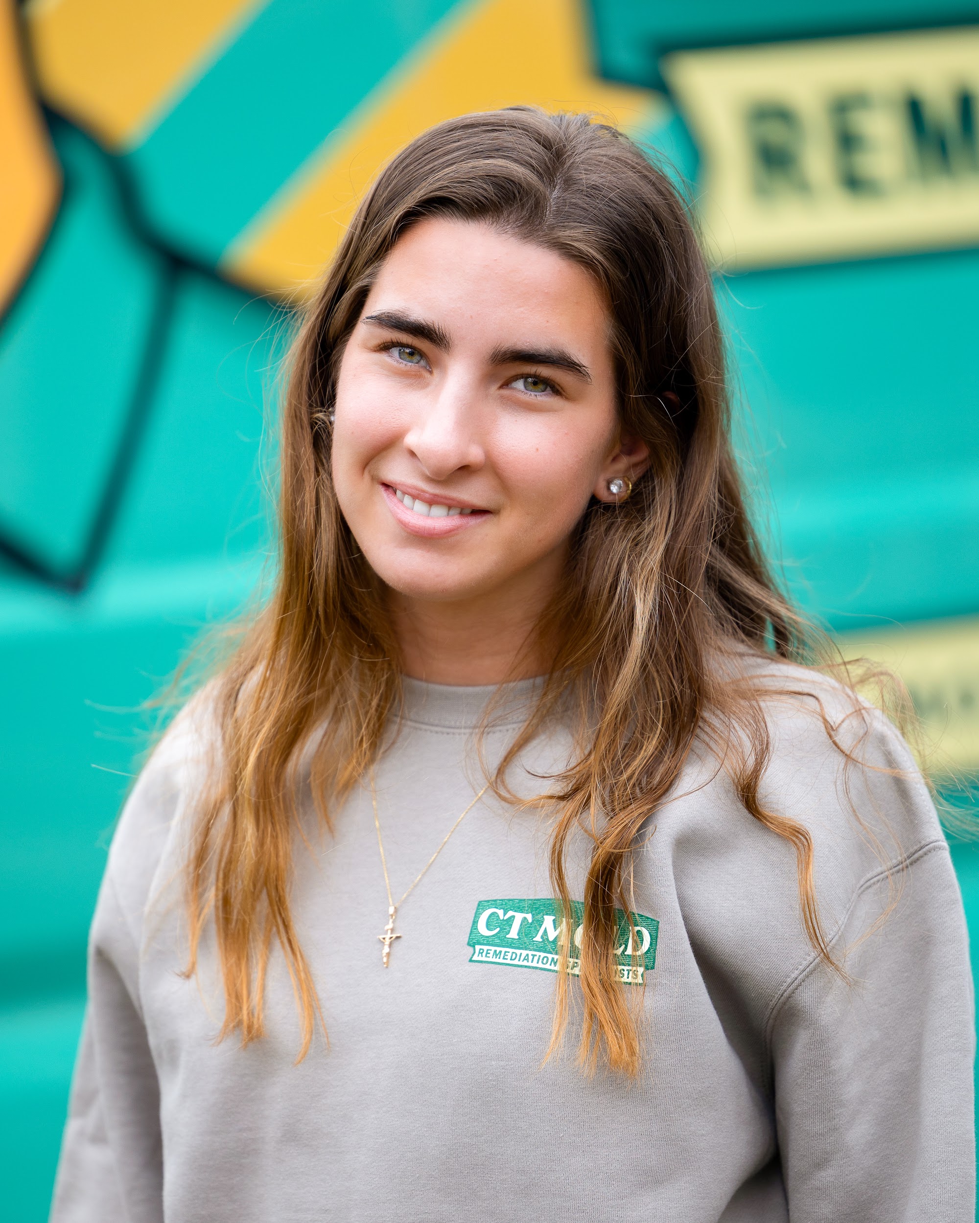 Gracie Chometa, Service Technician at CT Mold Remediation Specialists LLC. 