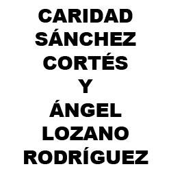 Caridad Sánchez Cortés y Ángel Lozano Rodríguez Ceutí