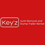 Keyz Junk Removal and Dump Trailer Rental Logo