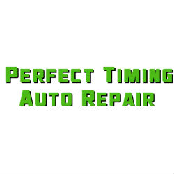 Perfect Timing Auto Repair Logo