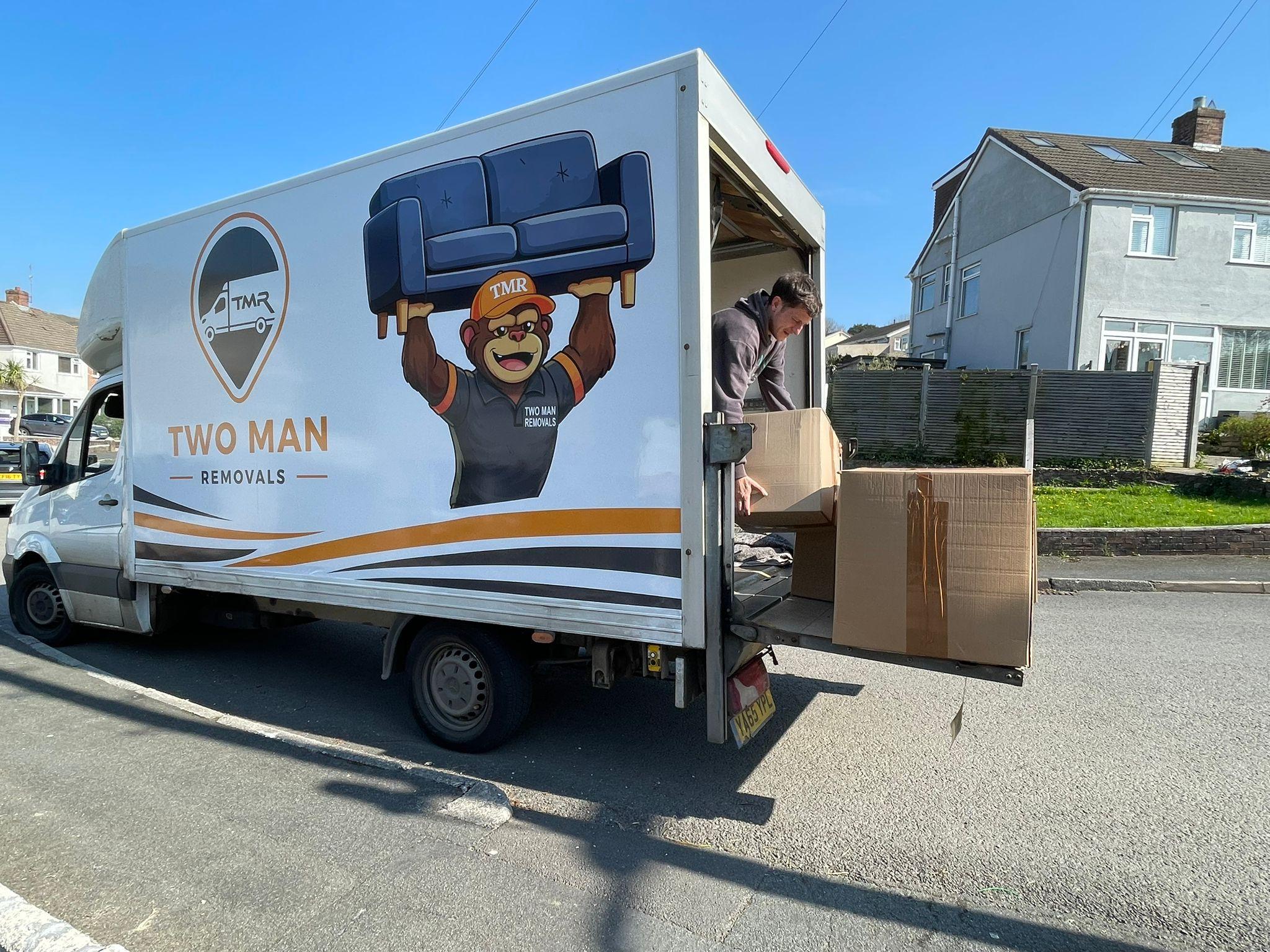 Two Man Removals providing professional house removals in Plymouth, helping customers move home safely and efficiently across Devon and Cornwall.