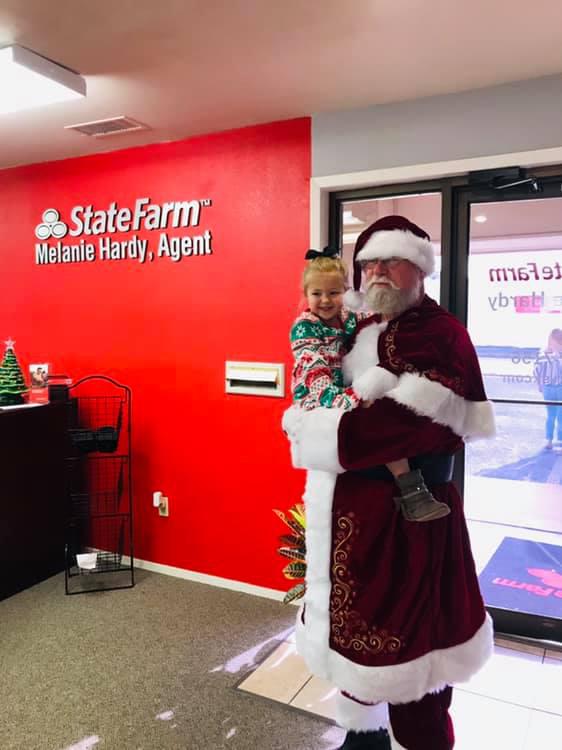 We love when Santa stops in at our agency!