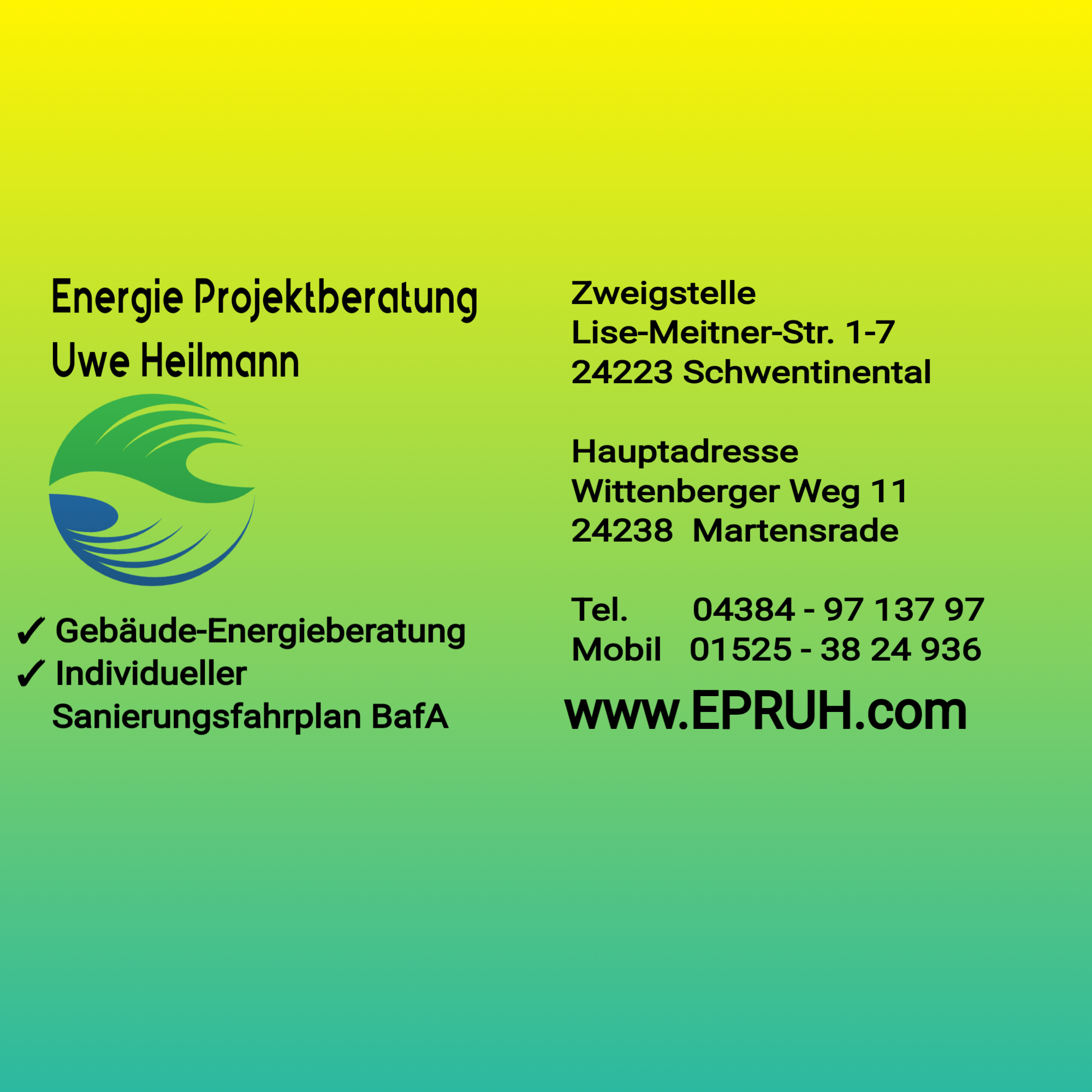 Bilder ENERGIE PROJEKTBERATUNG UWE HEILMANN