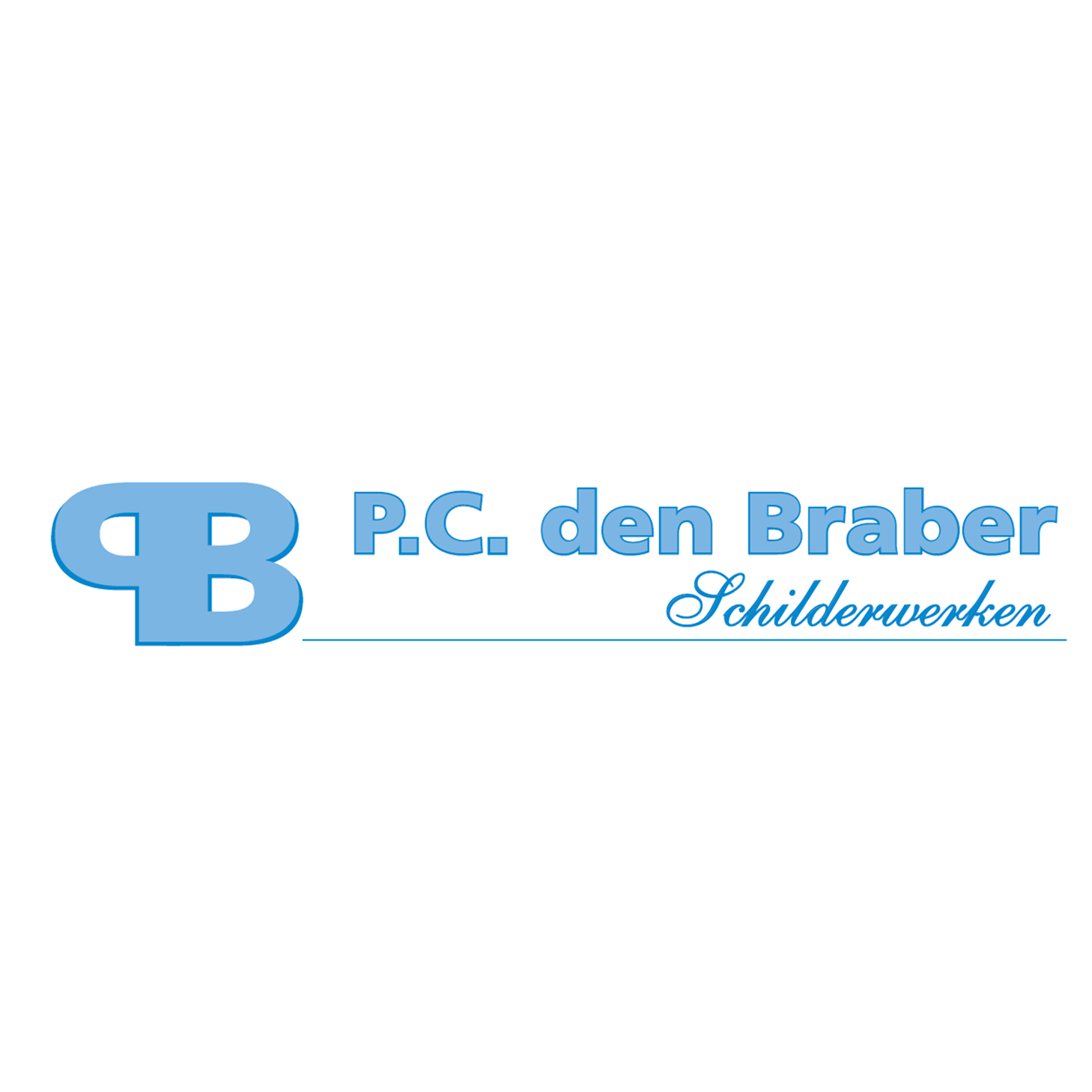 Schilderwerken P C den Braber Logo