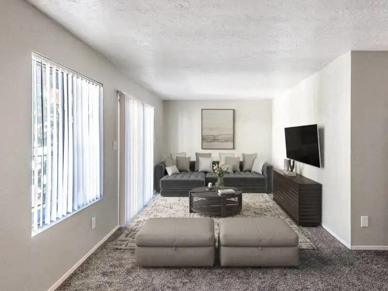 Living Room with TV 